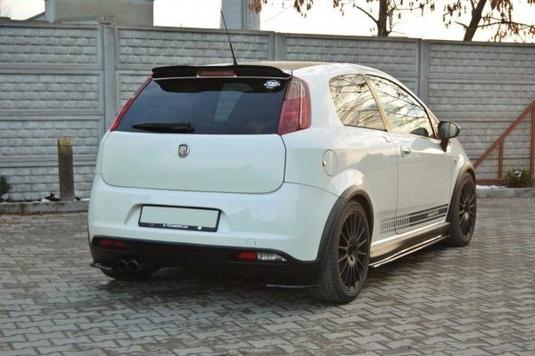 Fiat Punto Evo Standard - Splitters laterais traseiros | FI-GP-AB-RSD1G | Produto Maxton Design distribuído por Unicartuning.
