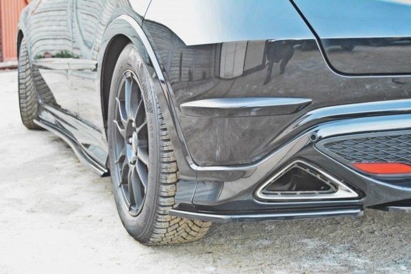 Honda Civic VIII Type R / S - Splitters laterais traseiros | HO-CI-8-TYPE-S/R-RSD1G | Produto Maxton Design distribuído por Unicartuning.