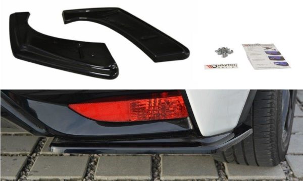 Honda Civic Mk9 - Splitters laterais traseiros | HO-CI-9F-RSD1G | Produto Maxton Design distribuído por Unicartuning.