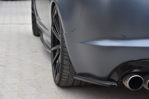 Jaguar Xf- R - Splitters laterais traseiros | JA-XFR-1-RSD1G | Produto Maxton Design distribuído por Unicartuning.