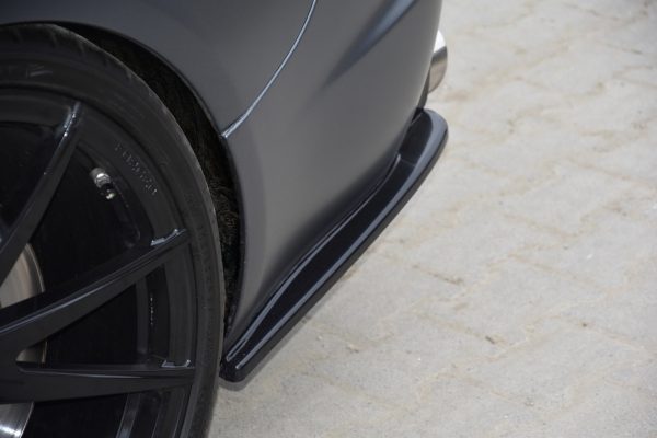 Jaguar Xf- R - Splitters laterais traseiros | JA-XFR-1-RSD1G | Produto Maxton Design distribuído por Unicartuning.