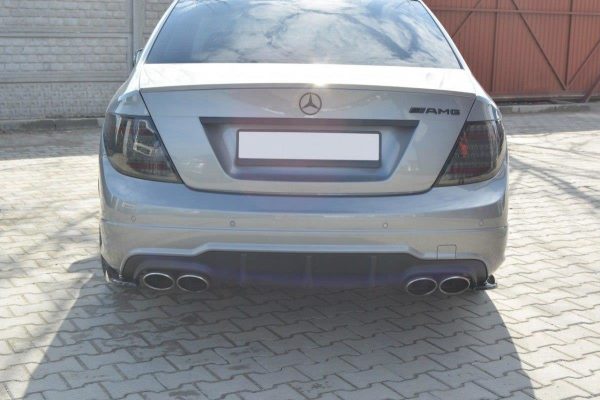 Mercedes-Benz C Sedan / Estate AMG-line W204 / S204 - Splitters laterais traseiros | ME-C-204-AMGLINE-RSD1G | Produto Maxton Design distribuído por Unicartuning.