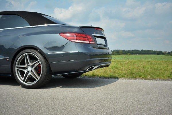 Mercedes-Benz - Benz E Coupé / Cabrio C207 (facelift) / A207 Facelit - Splitters laterais traseiros | ME-E-212F-C-RSD1G | Produto Maxton Design distribuído por Unicartuning.
