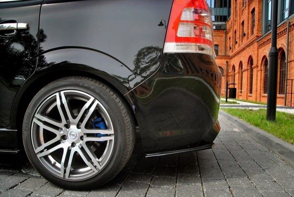 Opel Zafira B OPC - Splitters laterais traseiros | OP-ZA-2-OPC-RSD1G | Produto Maxton Design distribuído por Unicartuning.
