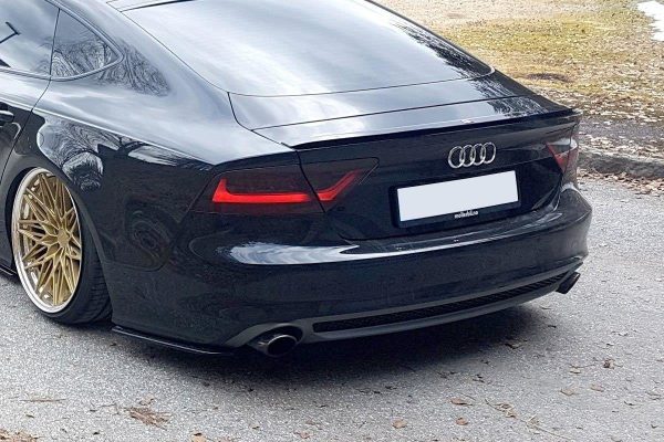 Audi A7 Mk1 S-Line - Splitters laterais traseiros V.1 | AU-A7-1-SLINE-RSD1G | Produto Maxton Design distribuído por Unicartuning. Audi A7 Mk1 S-Line - Splitters laterais traseiros V.1 | AU-A7-1-SLINE-RSD1G | Produto Maxton Design distribuído por Unicartuning.