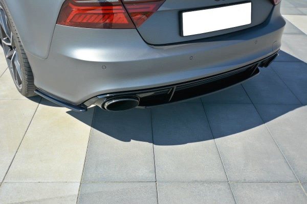 Audi RS7 C7 - Splitters laterais traseiros V.1 | AU-RS7-1F-RSD1G | Produto Maxton Design distribuído por Unicartuning. Audi RS7 C7 - Splitters laterais traseiros V.1 | AU-RS7-1F-RSD1G | Produto Maxton Design distribuído por Unicartuning.