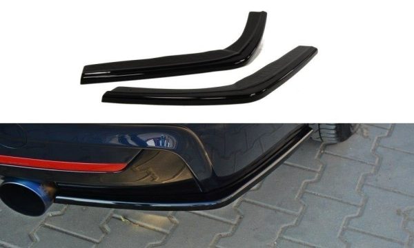 BMW 4 Coupé Pack M F32 - Splitters laterais traseiros V.1 | BM-4-F32-MPACK-RSD1G | Produto Maxton Design distribuído por Unicartuning.