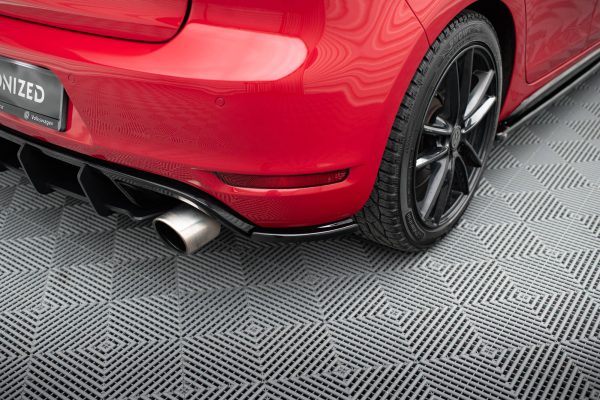 Volkswagen Golf V R32 Look Volkswagen Golf VI GTI - Splitters laterais traseiros | VW-GO-6-GTI-35TH-RSD1G | Produto Maxton Design distribuído por Unicartuning.