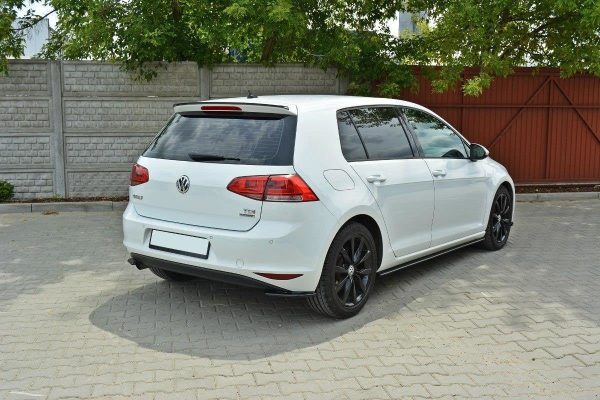 Volkswagen Golf 7 R / R-line - Splitters laterais traseiros | VW-GO-7-RSD1G | Produto Maxton Design distribuído por Unicartuning.
