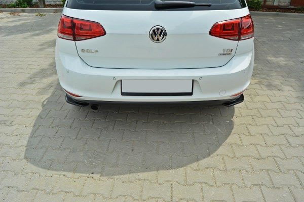 Volkswagen Golf 7 R / R-line - Splitters laterais traseiros | VW-GO-7-RSD1G | Produto Maxton Design distribuído por Unicartuning.