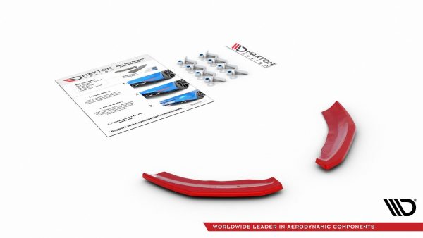 Volkswagen Polo GTI / R-line Mk6 - Splitters laterais traseiros | VW-PO-6-GTI-RSD1RED | Produto Maxton Design distribuído por Unicartuning. Volkswagen Polo GTI / R-line Mk6 - Splitters laterais traseiros | VW-PO-6-GTI-RSD1RED | Produto Maxton Design distribuído por Unicartuning.