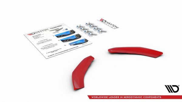Volkswagen Polo GTI / R-line Mk6 - Splitters laterais traseiros | VW-PO-6-GTI-RSD1RED | Produto Maxton Design distribuído por Unicartuning. Volkswagen Polo GTI / R-line Mk6 - Splitters laterais traseiros | VW-PO-6-GTI-RSD1RED | Produto Maxton Design distribuído por Unicartuning.