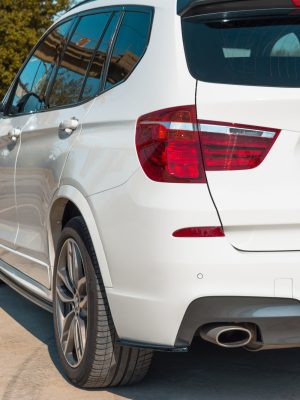 BMW X3 Pack M F25 - Splitters laterais traseiros | BM-X3-25-MPACK-RSD1G | Produto Maxton Design distribuído por Unicartuning. BMW X3 Pack M F25 - Splitters laterais traseiros | BM-X3-25-MPACK-RSD1G | Produto Maxton Design distribuído por Unicartuning.