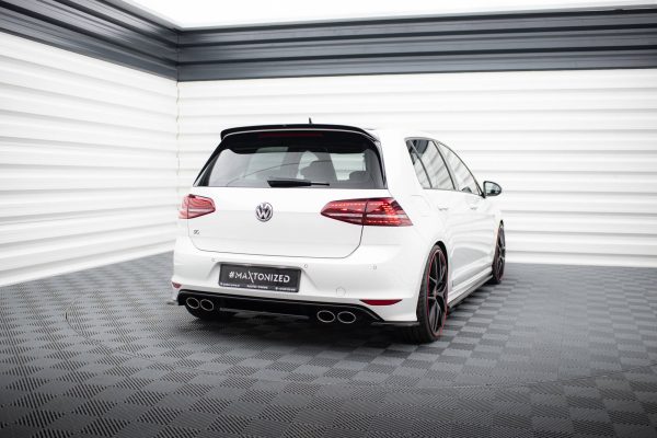 Volkswagen Golf R Mk7 - Splitters laterais traseiros V.2 | VW-GO-7-R-RSD2G | Produto Maxton Design distribuído por Unicartuning.