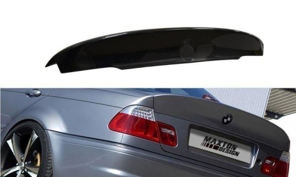 BMW 3 E46 - 4 Door Saloon < M3 Csl Look > (para Pintar) - Aileron traseiro / LID Extensão | BM-3-46-CSL-H1A | Produto Maxton Design distribuído por Unicartuning. BMW 3 E46 - 4 Door Saloon < M3 Csl Look > (para Pintar) - Aileron traseiro / LID Extensão | BM-3-46-CSL-H1A | Produto Maxton Design distribuído por Unicartuning.