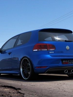 Volkswagen Golf Mk6 GTI / R - Difusor | VW-GO-6-GTI-5R32-RS1G | Produto Maxton Design distribuído por Unicartuning.