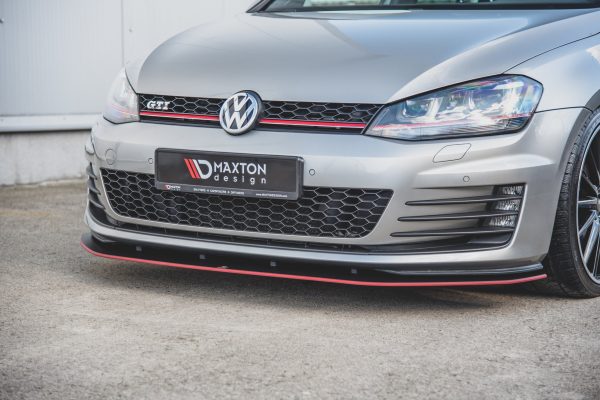Volkswagen Golf Mk7 GTI - RACING Durability Lâmina frontal | VWGO7GTICNC-FD2BRB | Produto Maxton Design distribuído por Unicartuning. Volkswagen Golf Mk7 GTI - RACING Durability Lâmina frontal | VWGO7GTICNC-FD2BRB | Produto Maxton Design distribuído por Unicartuning.