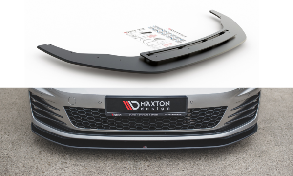 Volkswagen Golf Mk7 GTI - RACING Durability Lâmina frontal | VWGO7GTICNC-FD2BRB | Produto Maxton Design distribuído por Unicartuning. Volkswagen Golf Mk7 GTI - RACING Durability Lâmina frontal | VWGO7GTICNC-FD2BRB | Produto Maxton Design distribuído por Unicartuning.