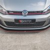 Volkswagen Golf Mk7 GTI - RACING Durability Lâmina frontal | VWGO7GTICNC-FD2BRB | Produto Maxton Design distribuído por Unicartuning. Volkswagen Golf Mk7 GTI - RACING Durability Lâmina frontal | VWGO7GTICNC-FD2BRB | Produto Maxton Design distribuído por Unicartuning.