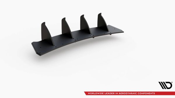 Volkswagen Golf GTI Mk6 - RACING Durability Difusor traseiro V.2 | VWGO6GTICNC-RS2B | Produto Maxton Design distribuído por Unicartuning.
