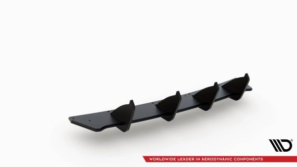 Volkswagen Golf GTI Mk6 - RACING Durability Difusor traseiro V.2 | VWGO6GTICNC-RS2B+BRBI | Produto Maxton Design distribuído por Unicartuning.
