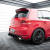 Volkswagen Golf GTI Mk6 - RACING Durability Difusor traseiro V.2 | VWGO6GTICNC-RS2B+BRBI | Produto Maxton Design distribuído por Unicartuning.