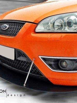 Ford Focus ST Mk2 - Lâmina RACING frontal | FO-FO-2-ST-CNC-FD1A | Produto Maxton Design distribuído por Unicartuning.