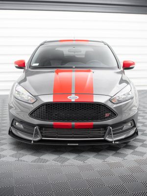 Ford Focus ST Mk3 Fl - Lâmina RACING frontal V.2 | FO-FO-3F-ST-CNC-FD2A | Produto Maxton Design distribuído por Unicartuning. Ford Focus ST Mk3 Fl - Lâmina RACING frontal V.2 | FO-FO-3F-ST-CNC-FD2A | Produto Maxton Design distribuído por Unicartuning.
