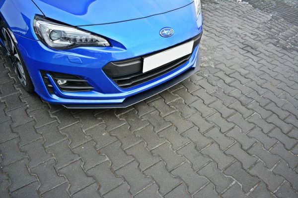 Subaru BRZ Mk1 (facelift) - Lâmina RACING frontal V.2 | SU-BRZ-1F-CNC-FD2A | Produto Maxton Design distribuído por Unicartuning.