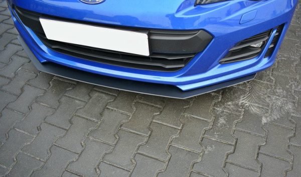Subaru BRZ Mk1 (facelift) - Lâmina RACING frontal V.2 | SU-BRZ-1F-CNC-FD2A | Produto Maxton Design distribuído por Unicartuning.