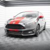 Ford Focus ST Mk3 (facelift) - Lâmina RACING frontal V.3 | FO-FO-3F-ST-CNC-FD3A | Produto Maxton Design distribuído por Unicartuning.