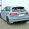 Audi RS3 8V Sportback - Difusor traseiro | AU-RS3-8V-CNC-RS1A | Produto Maxton Design distribuído por Unicartuning.