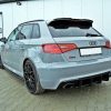 Audi RS3 8V Sportback - Difusor traseiro | AU-RS3-8V-CNC-RS1A | Produto Maxton Design distribuído por Unicartuning.
