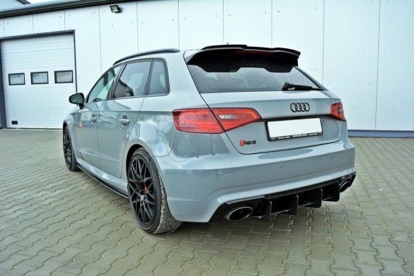 Audi RS3 8V Sportback - Difusor traseiro | AU-RS3-8V-CNC-RS1A | Produto Maxton Design distribuído por Unicartuning.