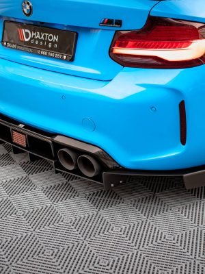 BMW M2 F87 - Difusor traseiro RACING | BM-2-87-M-COMP-CNC-RS1A | Produto Maxton Design distribuído por Unicartuning.