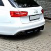 Audi A6 S-Line C7 (1x2) - Difusor traseiro e Splitters laterais traseiros | AU-A6-C7-SLINE-AV-CNC-RS1A | Produto Maxton Design distribuído por Unicartuning. Audi A6 S-Line C7 (1x2) - Difusor traseiro e Splitters laterais traseiros | AU-A6-C7-SLINE-AV-CNC-RS1A | Produto Maxton Design distribuído por Unicartuning.
