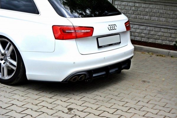 Audi A6 S-Line C7 (1x2) - Difusor traseiro e Splitters laterais traseiros | AU-A6-C7-SLINE-AV-CNC-RS1A | Produto Maxton Design distribuído por Unicartuning. Audi A6 S-Line C7 (1x2) - Difusor traseiro e Splitters laterais traseiros | AU-A6-C7-SLINE-AV-CNC-RS1A | Produto Maxton Design distribuído por Unicartuning.