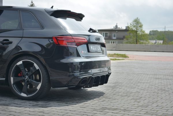 Audi RS3 8V Fl Sportback - Difusor traseiro V.1 | AU-RS3-8VF-CNC-RS1A | Produto Maxton Design distribuído por Unicartuning. Audi RS3 8V Fl Sportback - Difusor traseiro V.1 | AU-RS3-8VF-CNC-RS1A | Produto Maxton Design distribuído por Unicartuning.