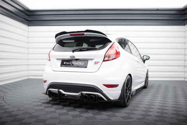Ford Fiesta ST Mk7 Fl - Difusor traseiro V.2 | FO-FI-7F-ST-CNC-RS2A | Produto Maxton Design distribuído por Unicartuning.