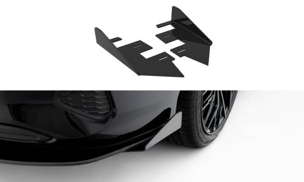 Audi A3 Sedan 8Y - Splitters traseiros | AUA38YSCNC-RSF1G | Produto Maxton Design distribuído por Unicartuning.
