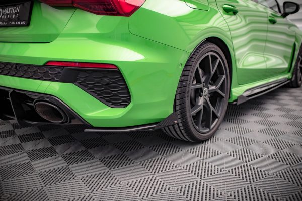 Audi RS3 Sedan 8Y - Splitters traseiros | AURS38YSCNC-RSF1G | Produto Maxton Design distribuído por Unicartuning. Audi RS3 Sedan 8Y - Splitters traseiros | AURS38YSCNC-RSF1G | Produto Maxton Design distribuído por Unicartuning.
