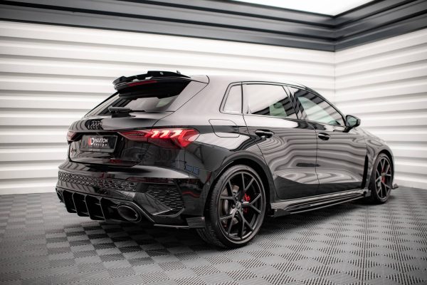 Audi RS3 Sportback 8Y - Splitters traseiros | AURS38YCNC-RSF1G | Produto Maxton Design distribuído por Unicartuning. Audi RS3 Sportback 8Y - Splitters traseiros | AURS38YCNC-RSF1G | Produto Maxton Design distribuído por Unicartuning.
