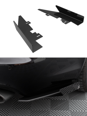 Audi RS6 Avant C6 - Splitters traseiros | AURS6C6CNC-RSF1G | Produto Maxton Design distribuído por Unicartuning.