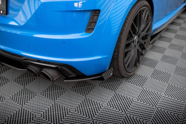 Audi TT S 8s (facelift) - Splitters traseiros | AUTT3SCNC-RSF1G | Produto Maxton Design distribuído por Unicartuning.