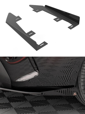 BMW M440i G22 / G23 / G22 (facelift) / G23 (facelift) - Splitters traseiros | BM4G22MPACKCNC-RSF1G | Produto Maxton Design distribuído por Unicartuning.