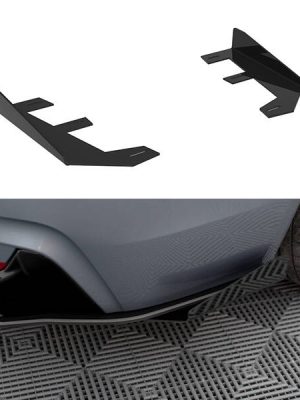 BMW 4 Coupé / Gran Coupé / Cabrio Pack M F32 / F36 / F33 - Splitters traseiros | BM4F32MPACKCNC-RSF1G | Produto Maxton Design distribuído por Unicartuning.