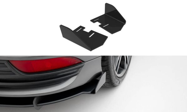 Ford Focus ST Mk3 (facelift) - Splitters traseiros | FOFO3FSTCNC-RSF1G | Produto Maxton Design distribuído por Unicartuning.