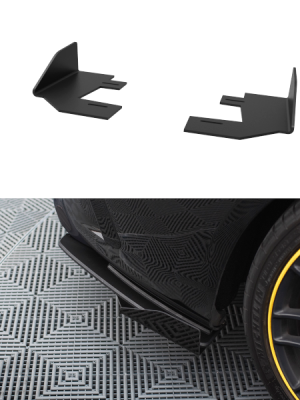 Mercedes-AMG CLA 45 C117 (facelift) - Splitters traseiros | MECLA117AMGAEROCNC-RSF1G | Produto Maxton Design distribuído por Unicartuning.