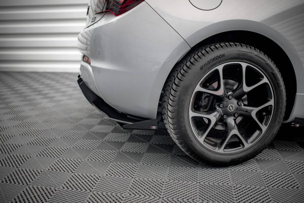 Opel Astra GTC OPC-line J - Splitters traseiros | OPASJGTCOPCLINECNC-RSF1G | Produto Maxton Design distribuído por Unicartuning.