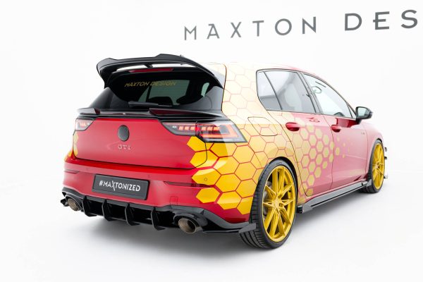 Volkswagen Golf GTI ClubSport Mk8 - Splitters traseiros | VWGO8GTICSCNC-RSF1G | Produto Maxton Design distribuído por Unicartuning.